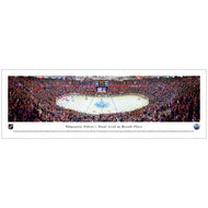 Edmonton Oilers Last Goal At Rexall Place Panoramic Print
