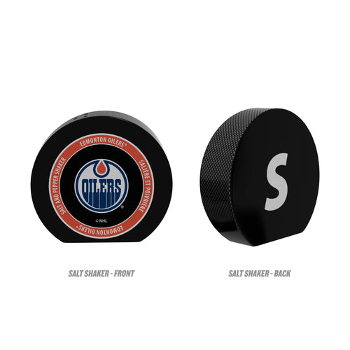 Edmonton Oilers Salt And Pepper Shaker