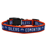 Edmonton Oilers Satin Pet Collar