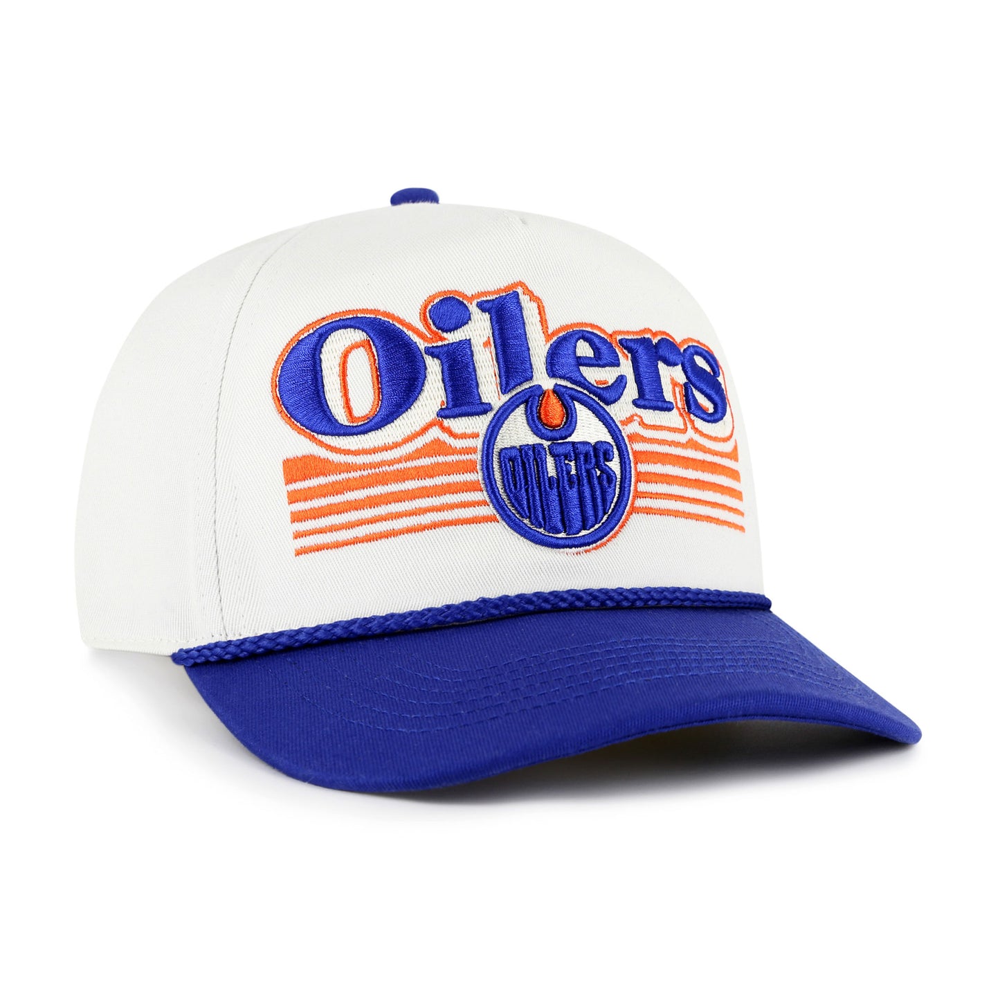 Edmonton Oilers Script Fade Two Tone Rope '47 Hitch Hat