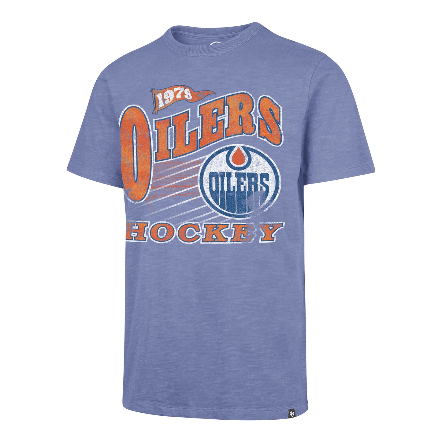 Edmonton Oilers '47 Vintage Game Worn Heavy Slub Tee | NHL Fan Apparel