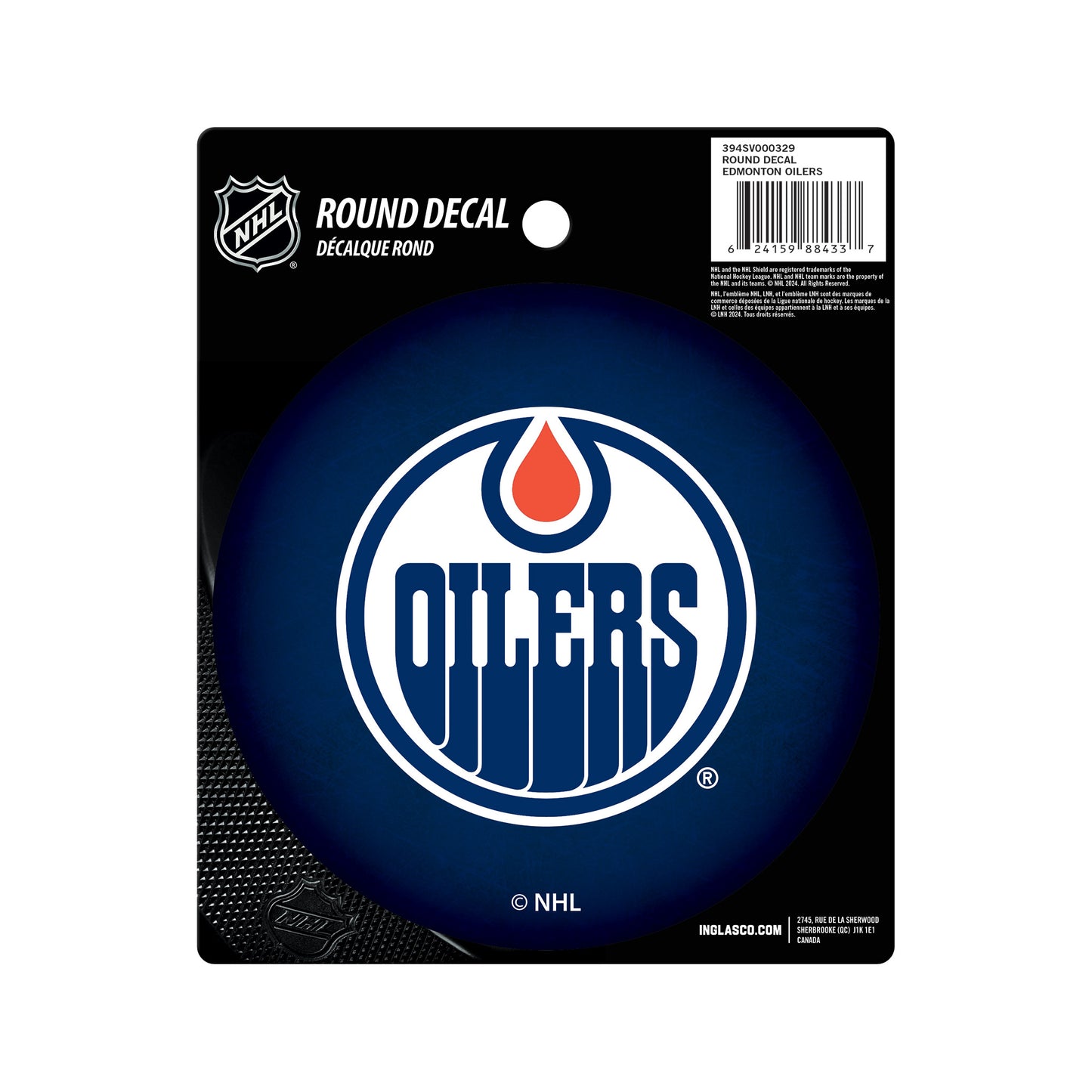 Edmonton Oilers Vinyl Decal Sticker