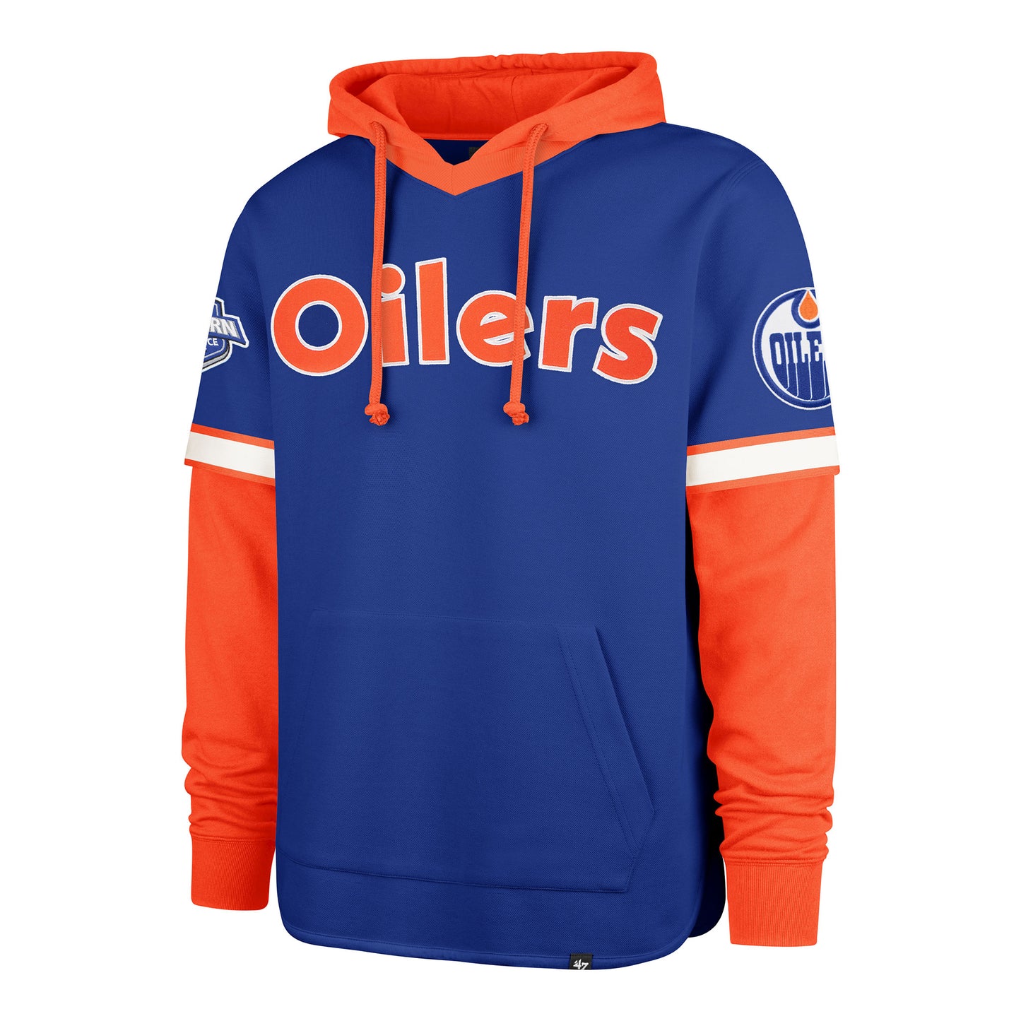 Edmonton Oilers '47 Vintage Trifecta Pullover Hood
