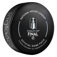 Ryan Nugent-Hopkins Edmonton Oilers Autographed 2024 Stanley Cup Final Official Game Puck
