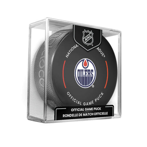 Edmonton Oilers Official 2022-23 NHL Game Puck