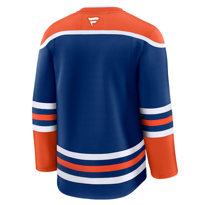Edmonton Oilers Fanatics Premium Home Royal Jersey