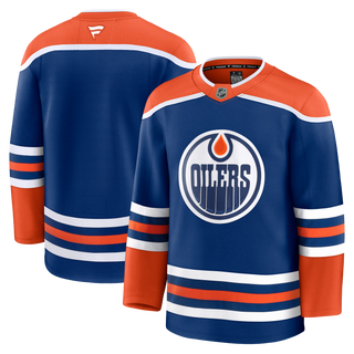 Edmonton Oilers Fanatics Premium Home Royal Jersey