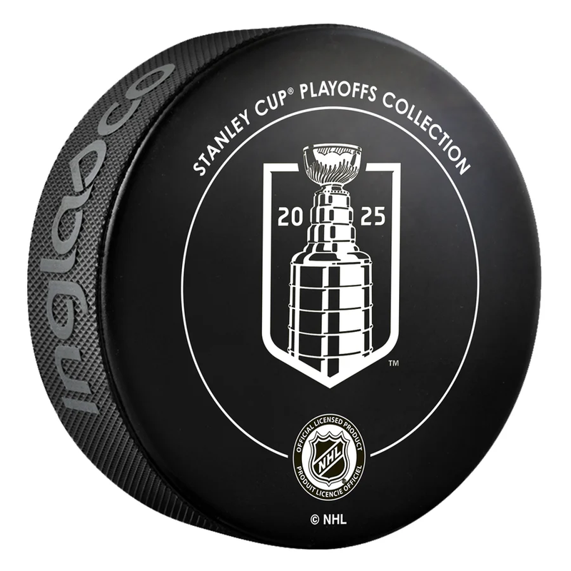 Edmonton Oilers vs Vegas Golden Knights 2025 Round 2 Playoffs Match-Up Puck