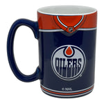 Edmonton Oilers 20oz Jersey Sculpted Mug