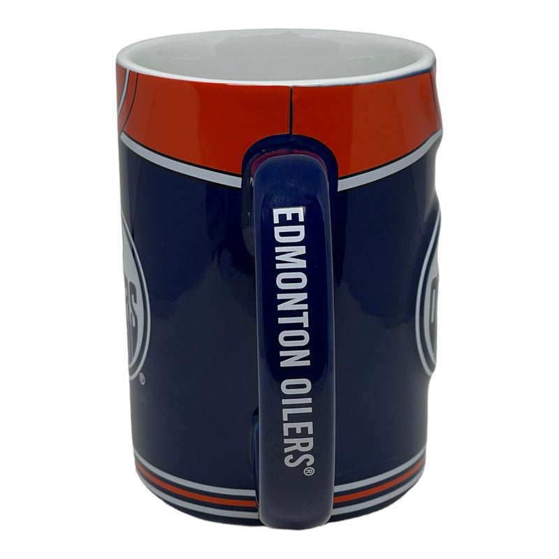 Edmonton Oilers 20oz Jersey Sculpted Mug