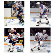 Edmonton Oilers Autographed 8x10 Photo Combo