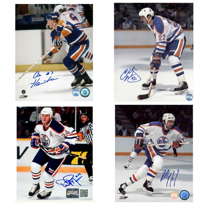 Edmonton Oilers Autographed 8x10 Photo Combo
