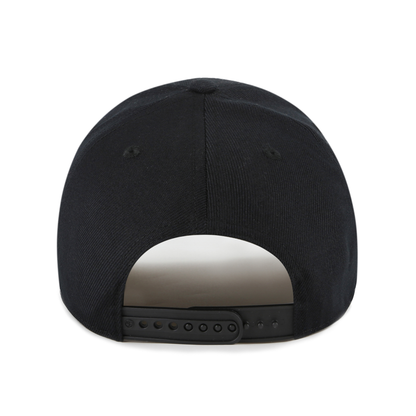 Edmonton Oilers Black And White Sure Shot '47 MVP Cap