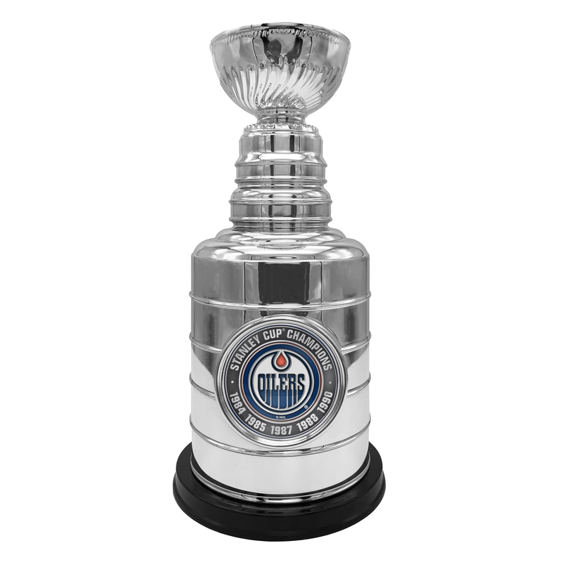Edmonton Oilers Five Time Champions 8" Stanley Cup Replica