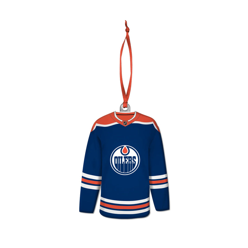 Edmonton Oilers Jersey Christmas Tree Ornament