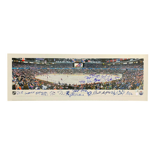 Edmonton Oilers Multi (28) Signed Rexall Place 13x40 Panoramic Print