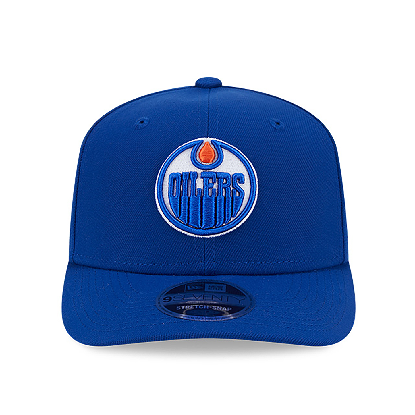 Edmonton Oilers New Era Basic Logo 9SEVENTY Stretch Snapback Hat