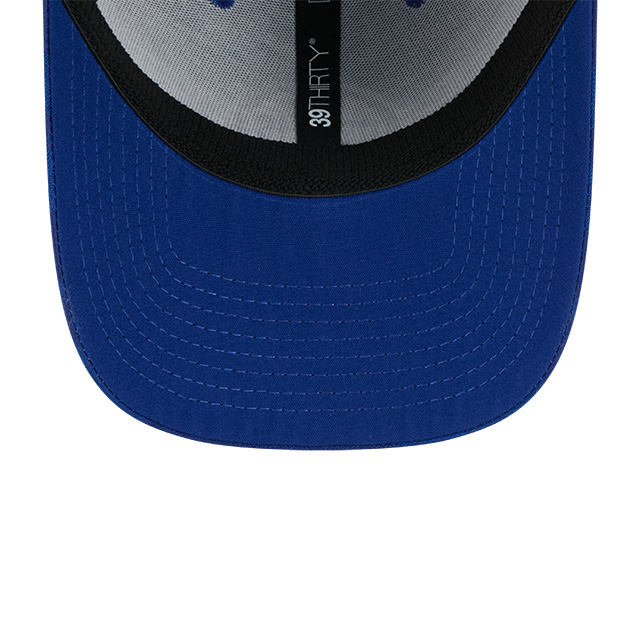 Edmonton Oilers New Era Blue Camo 39THIRTY Flex Hat