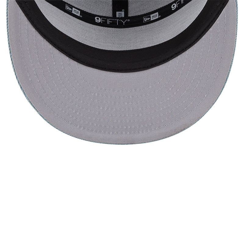 Edmonton Oilers New Era Denim 9FIFTY Split Panel Trucker