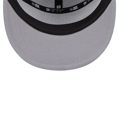 Edmonton Oilers New Era Denim 9FIFTY Split Panel Trucker