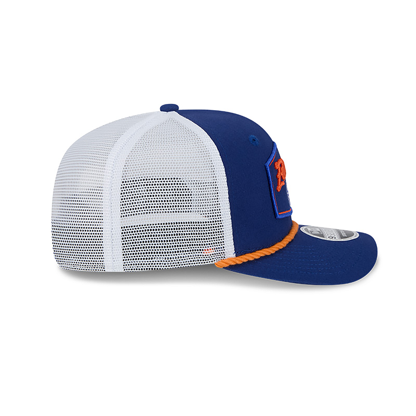 Edmonton Oilers New Era Patch 9SEVENTY Stretch Snap Trucker Hat