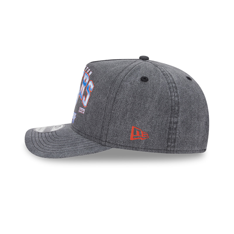 Edmonton Oilers New Era Throwback Washed 9FIFTY A-Frame Snapback Hat