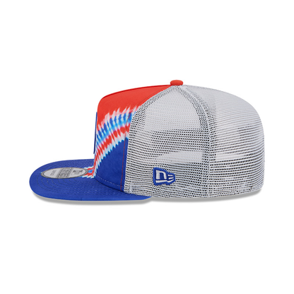 Edmonton Oilers New Era Tie Dye Golfer Snapback Hat
