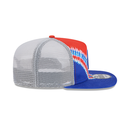 Edmonton Oilers New Era Tie Dye Golfer Snapback Hat
