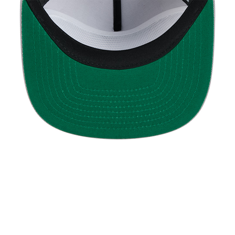 Edmonton Oilers New Era Vintage Grey Rope Golfer Snapback Hat