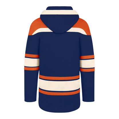 Edmonton Oilers '47 Royal Blue Lacer Hood