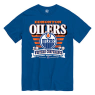Edmonton Oilers '47 Stripe Splash Tee