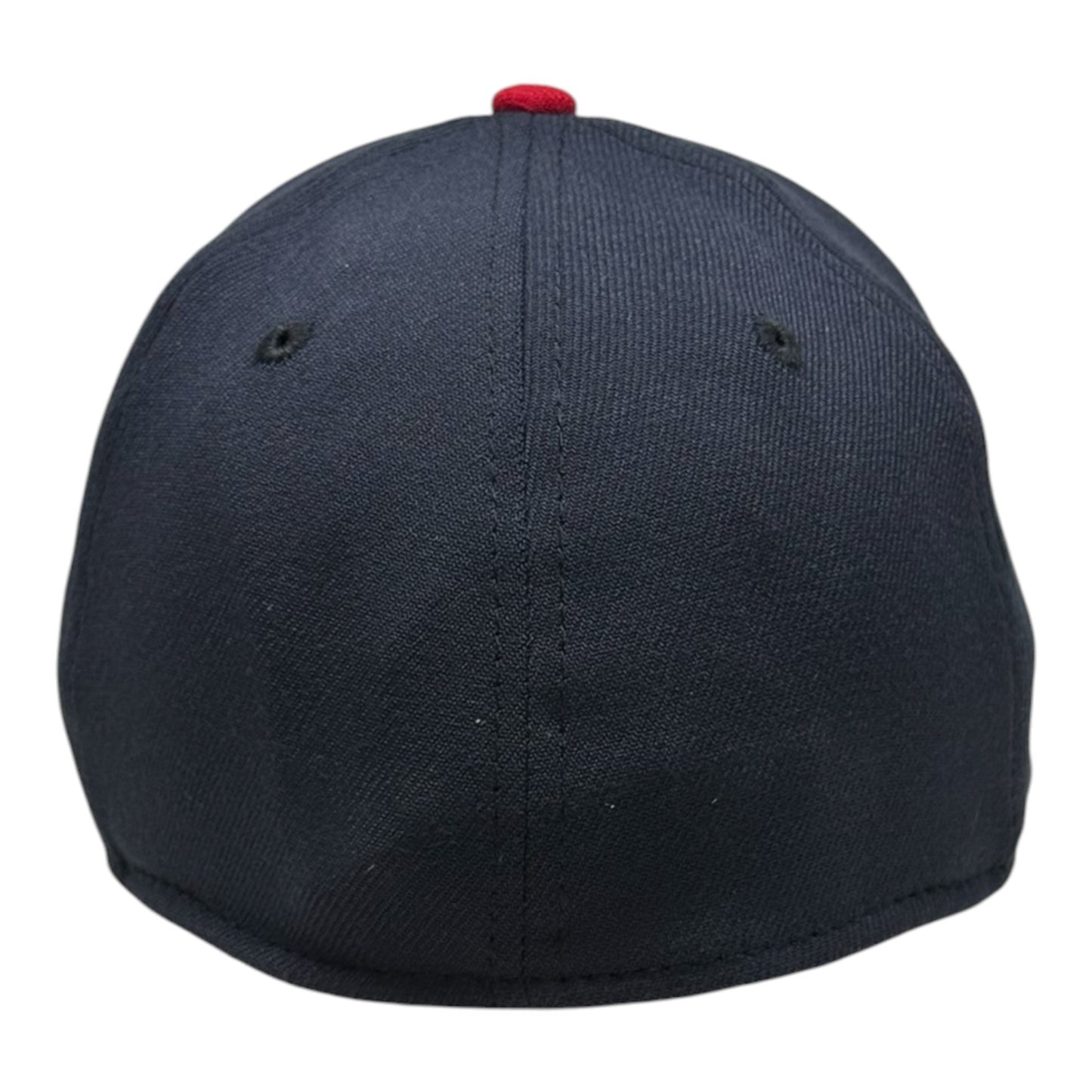 Edmonton Trappers 1989 Navy/Red New Era 39Thirty Cap