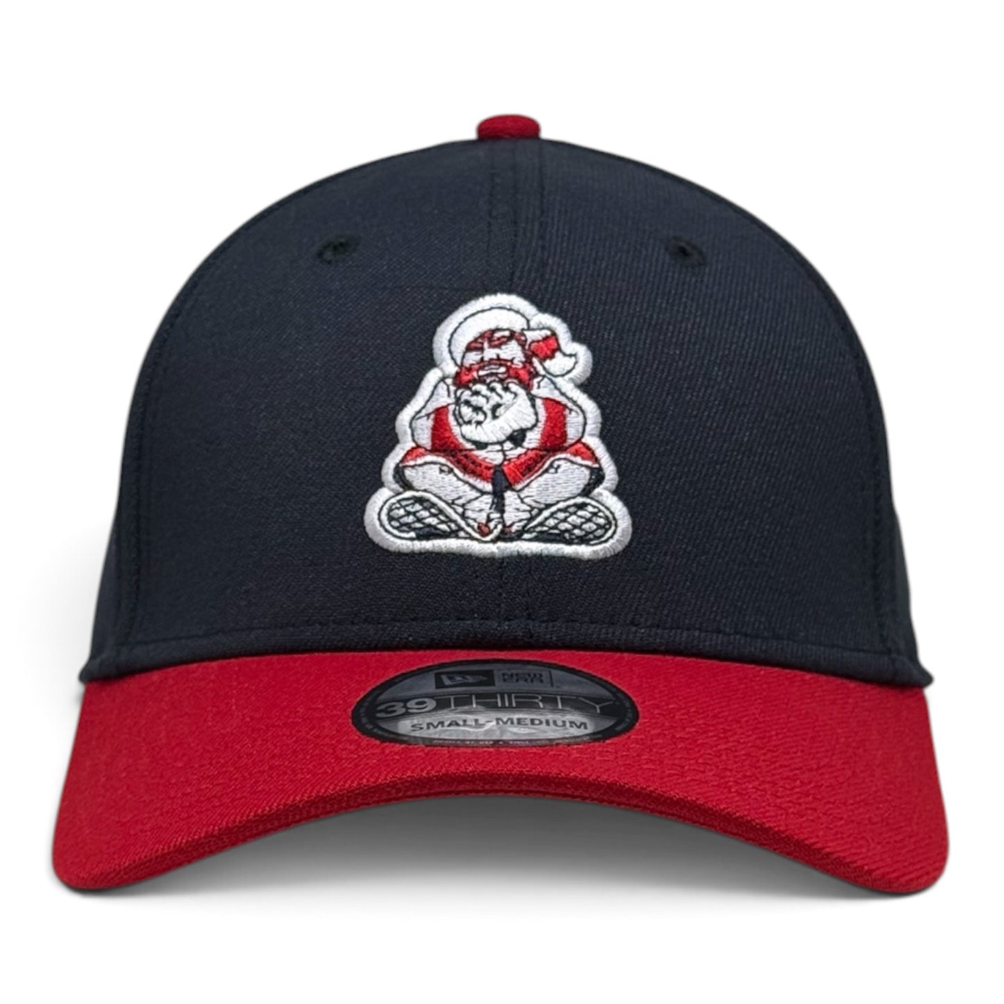 Edmonton Trappers 1989 Navy/Red New Era 39Thirty Cap