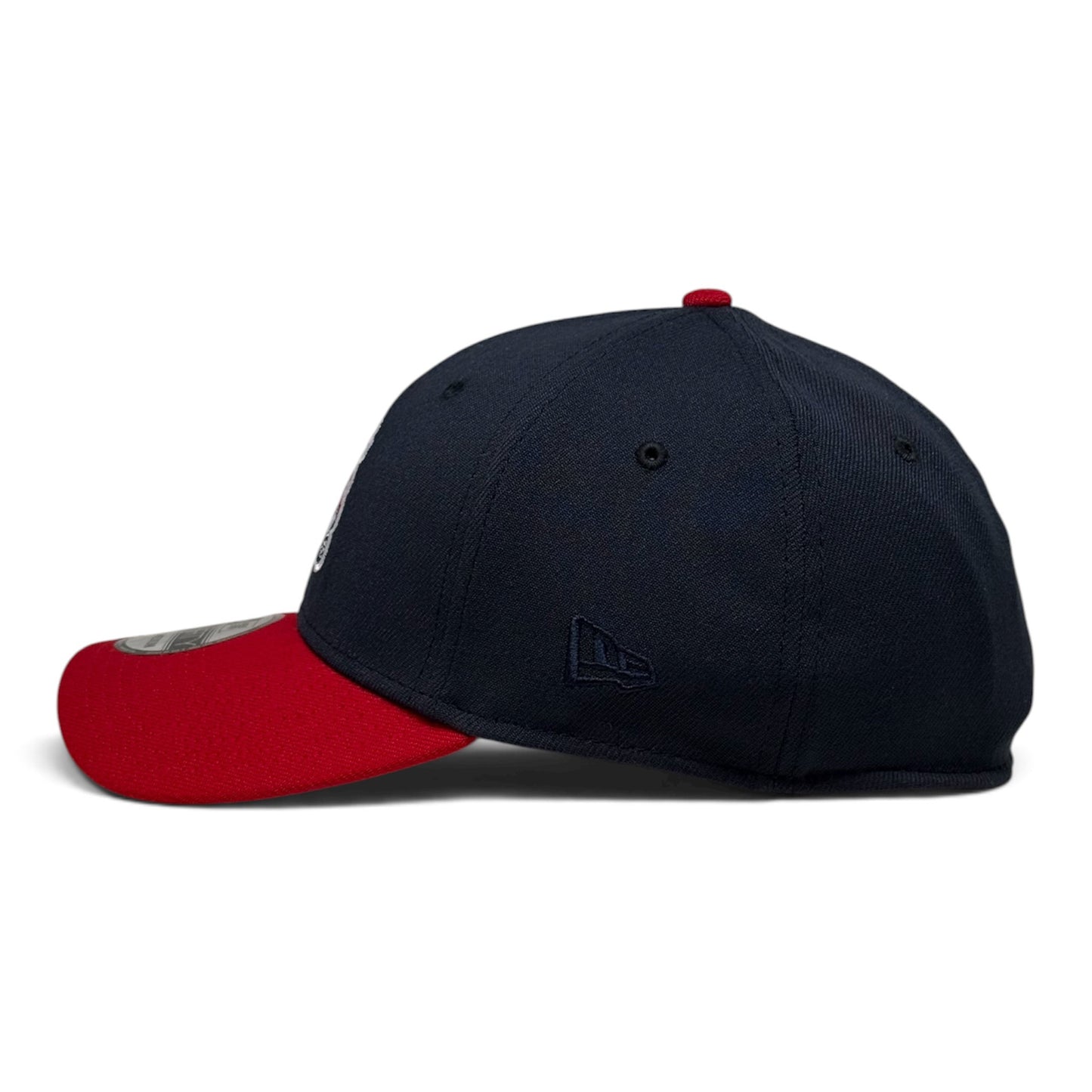 Edmonton Trappers 1989 Navy/Red New Era 39Thirty Cap