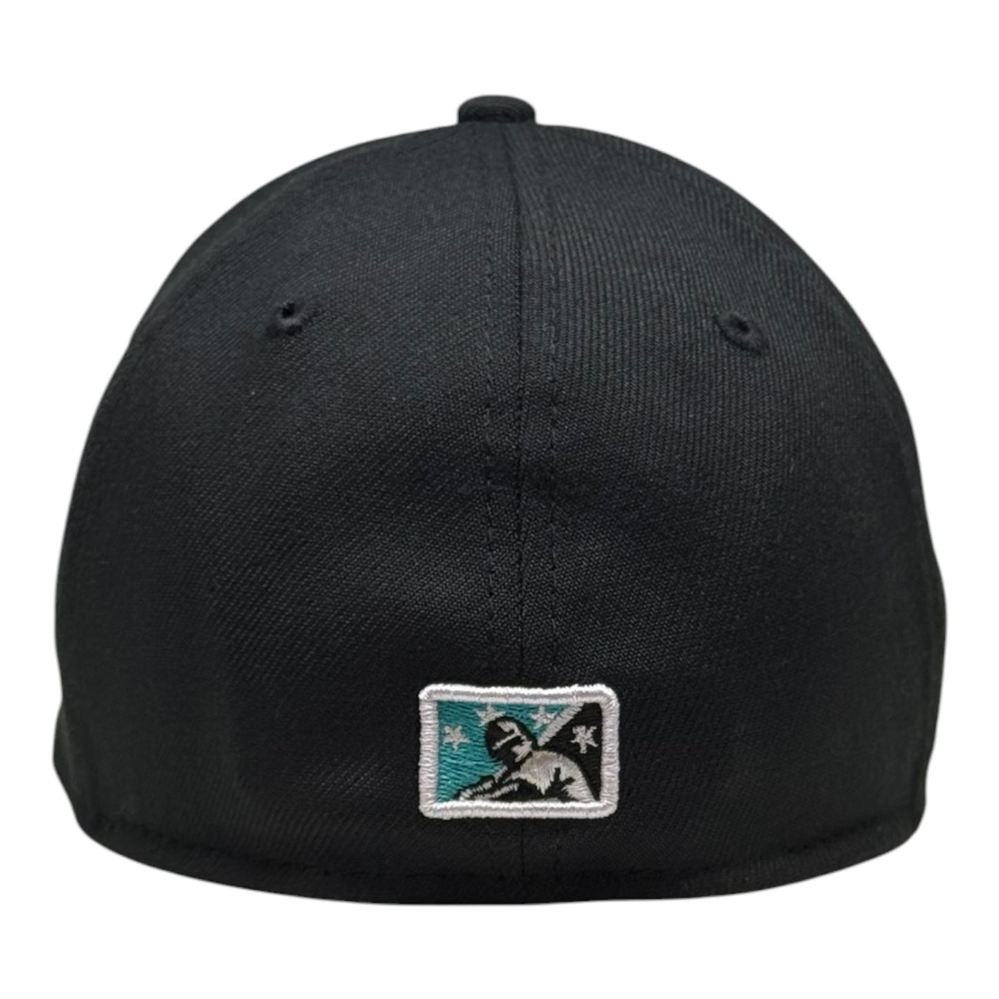 Edmonton Trappers 1996 Black New Era 39Thirty Cap