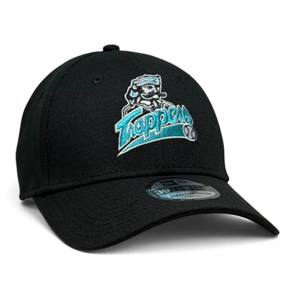 Edmonton Trappers 1996 Black New Era 39Thirty Cap