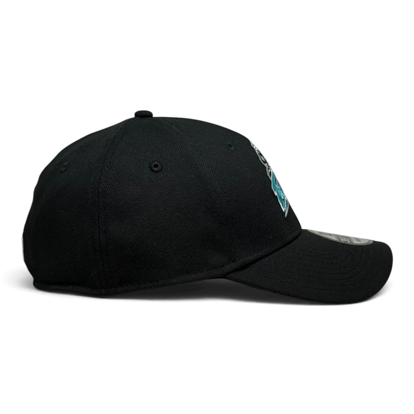 Edmonton Trappers 1996 Black New Era 39Thirty Cap