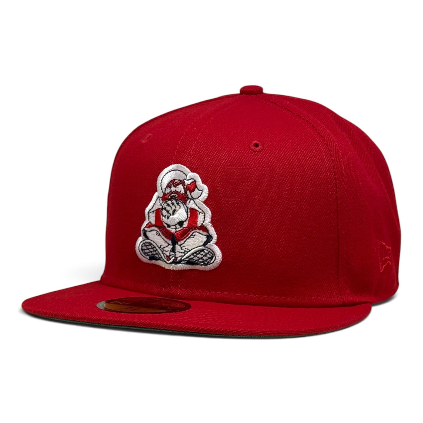 Edmonton Trappers ON-FIELD 1982 Red New Era 59Fifty Cap