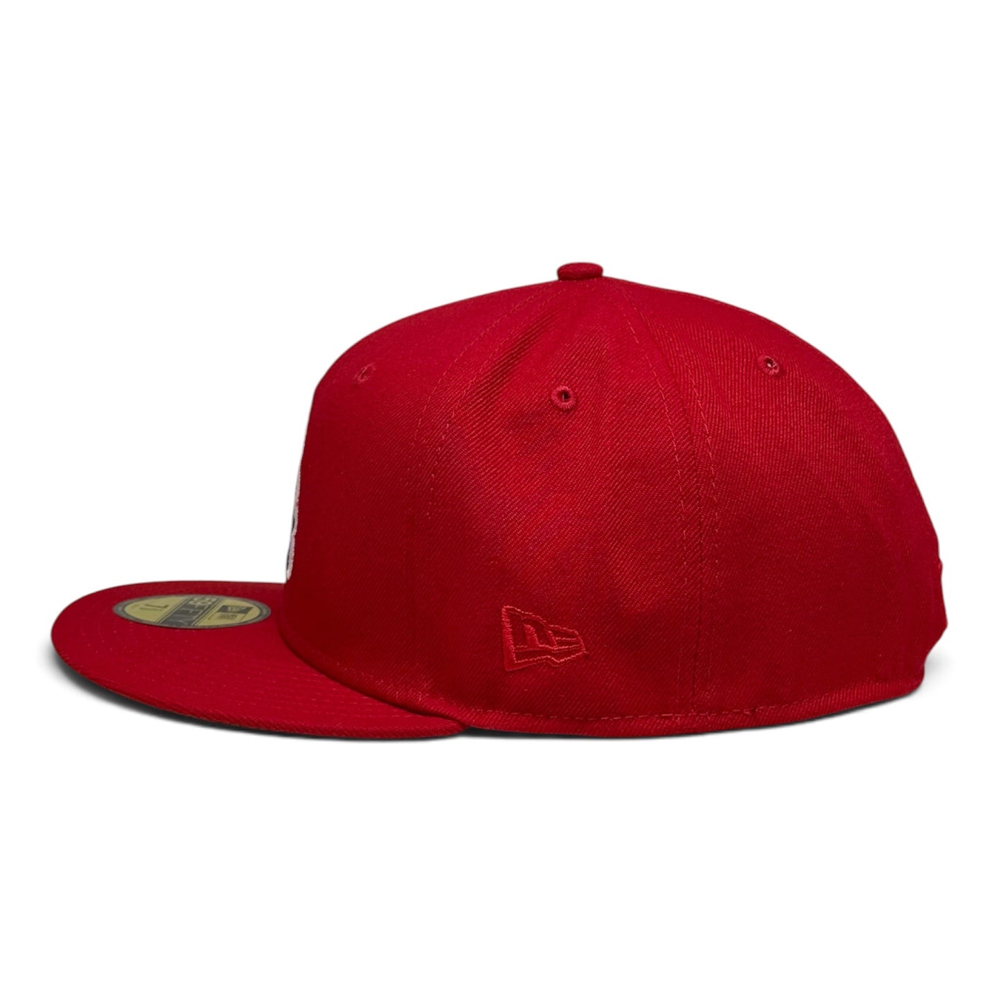 Edmonton Trappers ON-FIELD 1982 Red New Era 59Fifty Cap