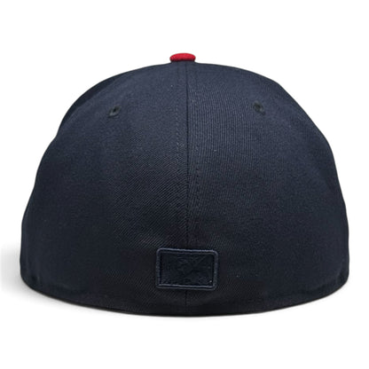 Edmonton Trappers ON-FIELD 1989 Navy/Red New Era 59Fifty Cap