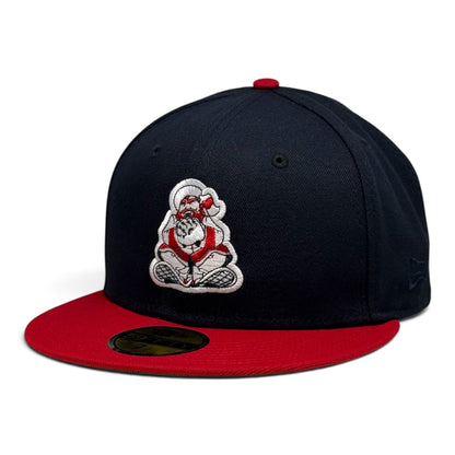 Edmonton Trappers ON-FIELD 1989 Navy/Red New Era 59Fifty Cap