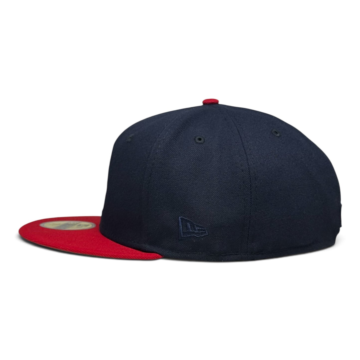 Edmonton Trappers ON-FIELD 1989 Navy/Red New Era 59Fifty Cap