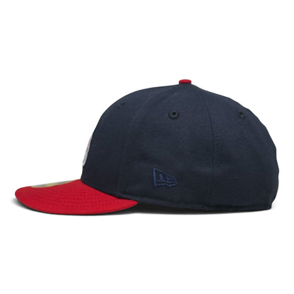 Edmonton Trappers ON-FIELD 1989 Navy/Red Low Profile New Era 59Fifty Cap