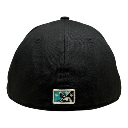 Edmonton Trappers ON-FIELD 1996 Black Low Profile New Era 59Fifty Cap