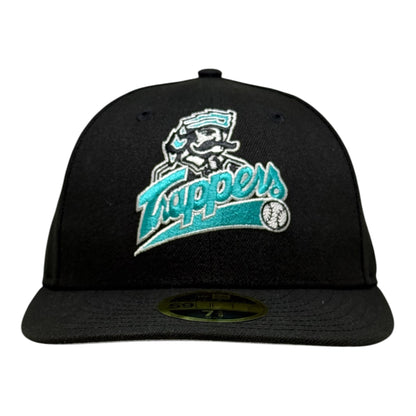 Edmonton Trappers ON-FIELD 1996 Black Low Profile New Era 59Fifty Cap