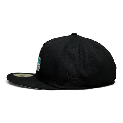 Edmonton Trappers ON-FIELD 1996 Black New Era 59Fifty Cap