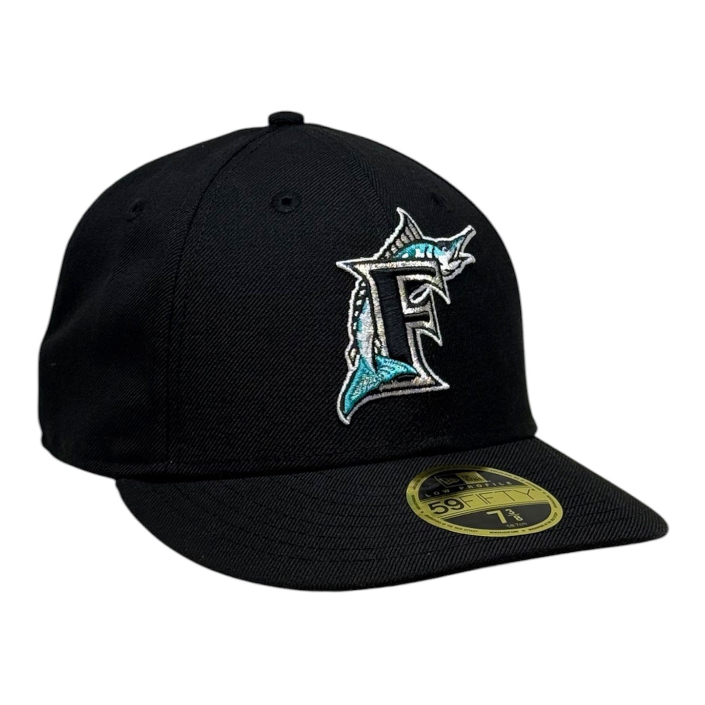 Florida Marlins ON-FIELD Black New Era Low Profile 59Fifty Cap 1995 - 2011