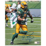 Fred Stamps Edmonton Eskimos Autographed 8x10 Photo