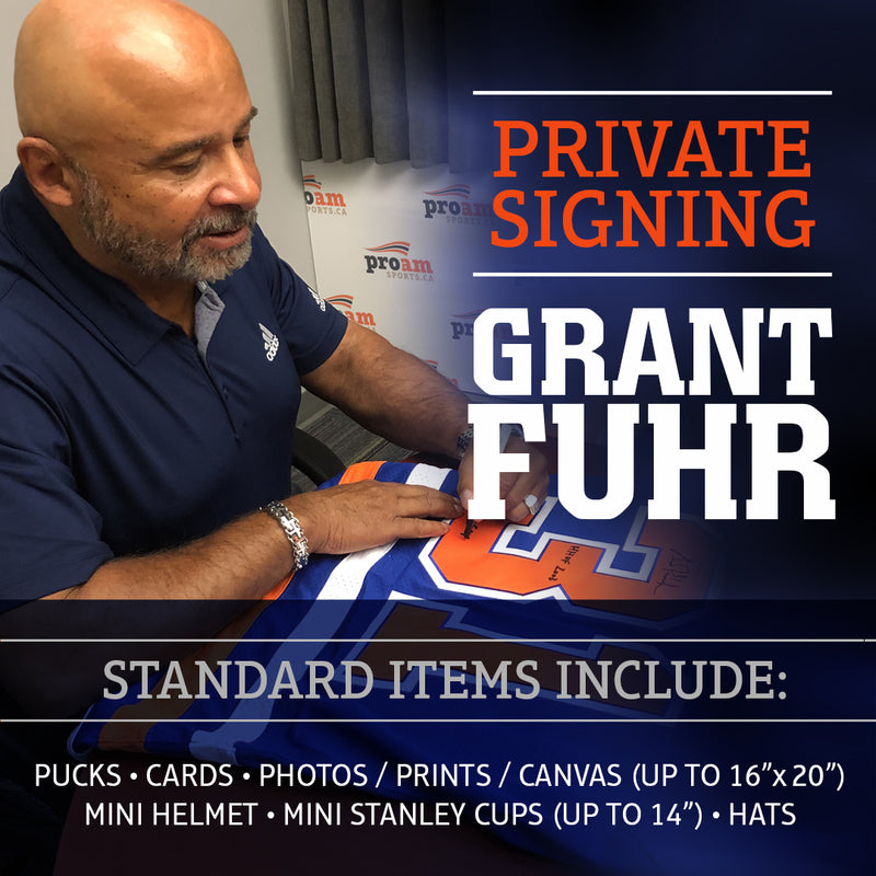 Have Grant Fuhr Autograph Your Item!