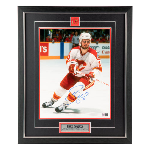 Gary Roberts Calgary Flames Autographed 11x14 Photo